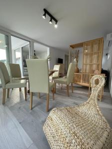 Posezení v ubytování Vila Regina Apartment Regina with Swimming Pool