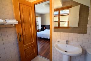 Koupelna v ubytování Hostal El Palacio