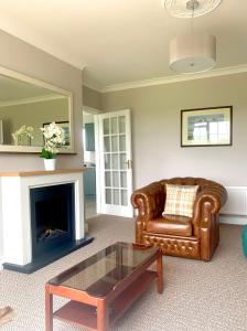 Area soggiorno di The Lake House Dungloe