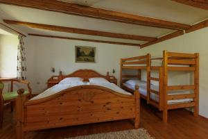 Postel nebo postele na pokoji v ubytování Hotel Das Landhaus