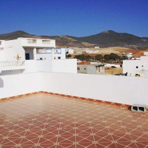 a view from the roof of a building at Oued Laou Sea View واد لاو in Oued Laou
