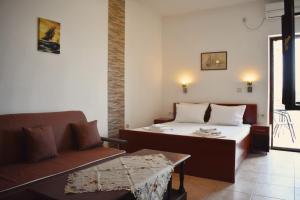 Posezení v ubytování Apartments Aga