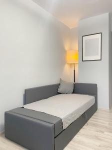 Krevet ili kreveti u jedinici u okviru objekta 11 Gdynia Morska - Apartament Mieszkanie dla 5 osób