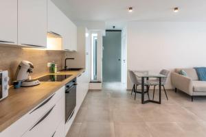 Kuchyň nebo kuchyňský kout v ubytování Superbe Appartement avec Parking