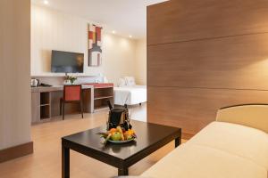 TV a/nebo společenská místnost v ubytování Hotel Ibersol Atrio del Mar