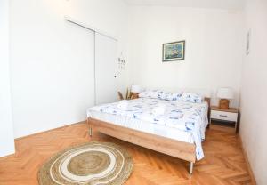 Postel nebo postele na pokoji v ubytování Villa Adriatica
