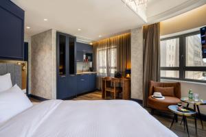 Letto o letti in una camera di The David Story Boutique