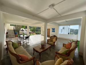 Posezení v ubytování Creole Pearl Self-Catering
