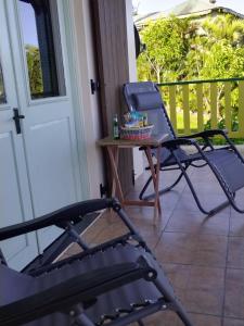 Balkón nebo terasa v ubytování Trois Piton Apartments