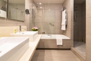 Koupelna v ubytování Hotel Ibersol Atrio del Mar