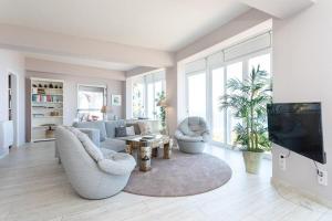 Istumisnurk majutusasutuses Prime Homes Playa Jardin Studio