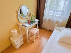 Postel nebo postele na pokoji v ubytování Hostel DV Morski - z prywatnymi łazienkami