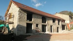Budova, v ktorej sa ubytovanie bed & breakfast nachádza
