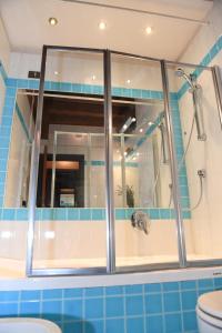 A bathroom at Dimora Noemi