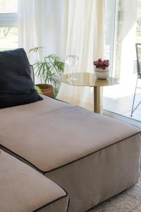 Ein Bett oder Betten in einem Zimmer der Unterkunft Prado del Lago
