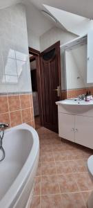 Kúpeľňa v ubytovaní Apartman for 4 Siófok