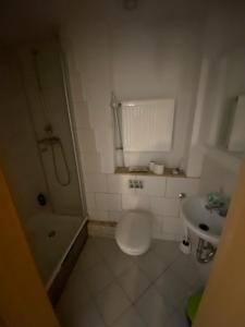 Koupelna v ubytování Budget Hotel Mannheim