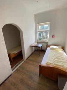Postel nebo postele na pokoji v ubytování Budget Hotel Mannheim