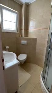 Ein Badezimmer in der Unterkunft Apartmani Slavonija