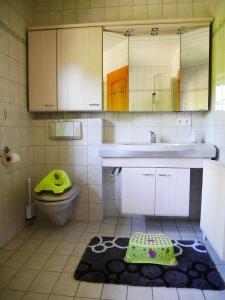 Koupelna v ubytování Ferienwohnung Eichkatzel