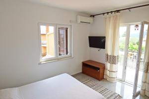 TV a/nebo společenská místnost v ubytování Apartment Walter