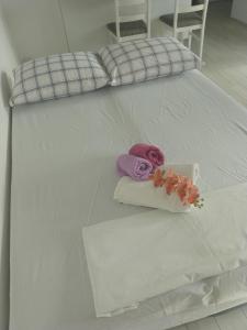 Postel nebo postele na pokoji v ubytování Studio Lucija