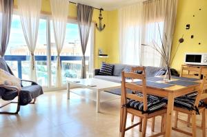 Posezení v ubytování Pent house ocean view