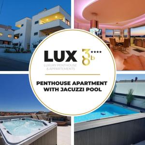 Bazén v ubytování LUX 38b LUXURY PENTHOUSE & DELUXE APPARTEMENTS nebo v jeho okolí