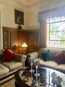 Posezení v ubytování El Balcon Hostal Turistico
