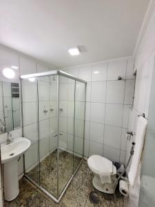 Ett badrum på Hotel Nacional Inn São Paulo - Centro de SP