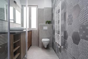 Bagno di Gorgeous Apartament with View in Piata Universitatii