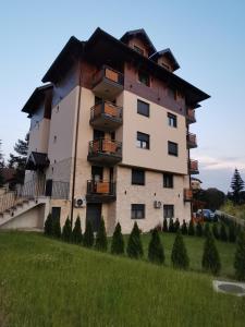Budova, kde se apartmán nachází