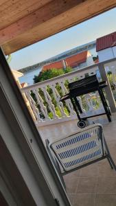 Balkón nebo terasa v ubytování Apartment Mia