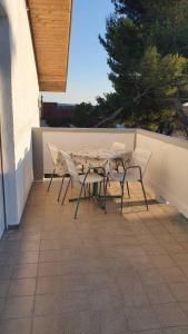 Balkón nebo terasa v ubytování Apartment Mia