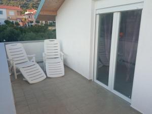 Balkón nebo terasa v ubytování Apartment Mia