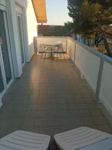 Balkón nebo terasa v ubytování Apartment Mia