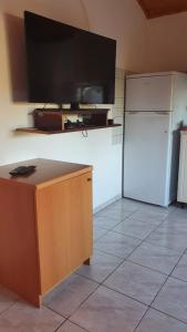 Kuchyň nebo kuchyňský kout v ubytování Apartment Mia
