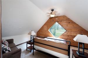a room with a roof with a window at 27 Columbine Drive Lake of the Pines in Durango
