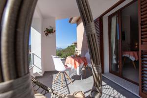 Balkón nebo terasa v ubytování Lu Lioni Rooms