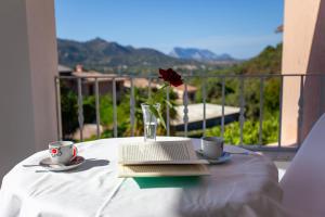 Nespecifikovaný výhled na hory nebo výhled na hory při pohledu z bed and breakfast