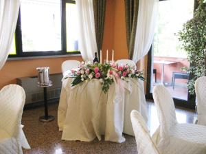 Posezení v ubytování Hotel Le Rotonde