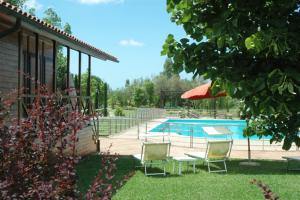 Bazén v ubytování Hotel Le Rotonde nebo v jeho okolí