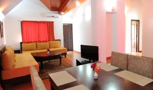Istumisnurk majutusasutuses Farah Inn Ifrane