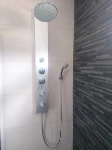 メザン・フリーオにあるCasa Avós D'Ouro - Barqueiros, Mesão Frio, Douroの浴室のシャワーヘッド付きシャワー +31枚の写真
