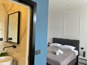 Kúpeľňa v ubytovaní Navis city apartments