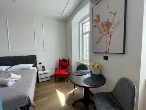 Posedenie v ubytovaní Navis city apartments