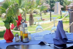 Zahrada ubytování Hotel de charme et SPA Dar El Bhar