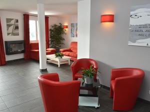 Część wypoczynkowa w obiekcie Appartement lumineux avec balcon sud, centre station, parking couvert - Flaine Forêt - FR-1-425-141