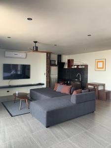Ruang duduk di Villa Mandi +55 gambar