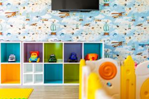 TV o dispositivi per l'intrattenimento presso Le Sands Oceanfront Danang Hotel